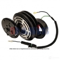 Шкив компрессора кондиционера AKS DASIS 6NI Y6X 852202n 1423288013 4044455525899