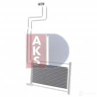 Радиатор АКПП AKS DASIS 4044455285960 Q4 C1T 056023n 866675 - Изображение 18