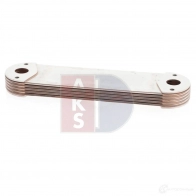 Масляный радиатор двигателя AKS DASIS 4044455812357 286001x BK0CZ MU 1424997444 - Изображение 3