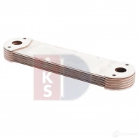 Масляный радиатор двигателя AKS DASIS 4044455812357 286001x BK0CZ MU 1424997444 - Изображение 4