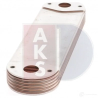 Масляный радиатор двигателя AKS DASIS 4044455812357 286001x BK0CZ MU 1424997444 - Изображение 15