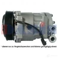 Патрубок радиатора, шланг AKS DASIS SHW SMC 1423289057 4044455440161 882232n