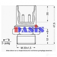 Датчик вентилятора радиатора AKS DASIS 4044455704164 752011n 1423287109 B 5D8S1