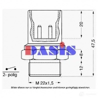 Датчик вентилятора радиатора AKS DASIS GP70GR Q 4044455704171 752012n 1423287110