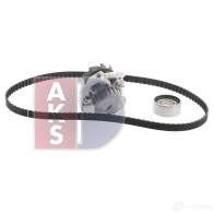 Комплект ремня грм с водяным насосом AKS DASIS 570328n MU2 JC 1437273266 - Изображение 10