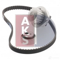 Комплект ремня грм с водяным насосом AKS DASIS 8WL O9V6 570279n 1437273269 - Изображение 5