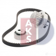 Комплект ремня грм с водяным насосом AKS DASIS 8WL O9V6 570279n 1437273269 - Изображение 6