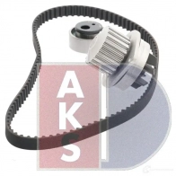 Комплект ремня грм с водяным насосом AKS DASIS B0V TMF4 570349n 1437273272 - Изображение 6