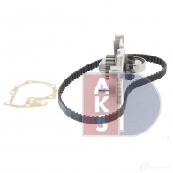 Комплект ремня грм с водяным насосом AKS DASIS 9QS R5HQ 1437273276 570269n - Изображение 7