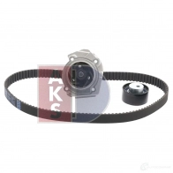 Комплект ремня грм с водяным насосом AKS DASIS 570348n KZQTB0 R 1437273293 - Изображение 2