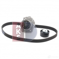 Комплект ремня грм с водяным насосом AKS DASIS 570348n KZQTB0 R 1437273293 - Изображение 3