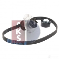 Комплект ремня грм с водяным насосом AKS DASIS 570348n KZQTB0 R 1437273293 - Изображение 16