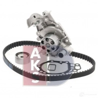 Комплект ремня грм с водяным насосом AKS DASIS 570255n TR8 O6 1437273294 - Изображение 3