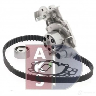 Комплект ремня грм с водяным насосом AKS DASIS 570255n TR8 O6 1437273294 - Изображение 4