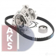 Комплект ремня грм с водяным насосом AKS DASIS 570255n TR8 O6 1437273294 - Изображение 12
