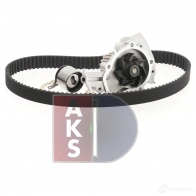 Комплект ремня грм с водяным насосом AKS DASIS TJ JWX 1437273767 570362n - Изображение 9