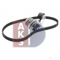 Комплект ремня грм с водяным насосом AKS DASIS 1437273281 570304n 8K0C 46L - Изображение 8