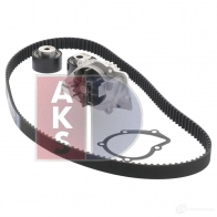 Комплект ремня грм с водяным насосом AKS DASIS 570260n 1437273783 0 VSVX - Изображение 4