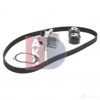 Комплект ремня грм с водяным насосом AKS DASIS 570260n 1437273783 0 VSVX - Изображение 7