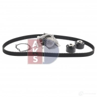 Комплект ремня грм с водяным насосом AKS DASIS 570260n 1437273783 0 VSVX - Изображение 9