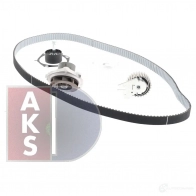 Комплект ремня грм с водяным насосом AKS DASIS 1437273641 XN6SV I 570332n - Изображение 11