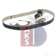 Комплект ремня грм с водяным насосом AKS DASIS 570343n 1437273726 O164U 6 - Изображение 8