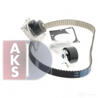 Комплект ремня грм с водяным насосом AKS DASIS 570343n 1437273726 O164U 6 - Изображение 14