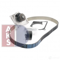 Комплект ремня грм с водяным насосом AKS DASIS 570343n 1437273726 O164U 6 - Изображение 15