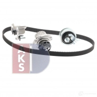 Комплект ремня грм с водяным насосом AKS DASIS 570340n 1437273565 AKQ B9 - Изображение 10