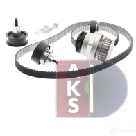 Комплект ремня грм с водяным насосом AKS DASIS 1437273566 F74I P 570297n - Изображение 7