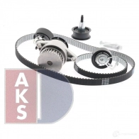 Комплект ремня грм с водяным насосом AKS DASIS 1437273566 F74I P 570297n - Изображение 11