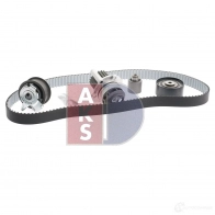 Комплект ремня грм с водяным насосом AKS DASIS 1437273572 4 64AX5C 570293n - Изображение 9
