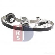 Комплект ремня грм с водяным насосом AKS DASIS 7IP 5B 570287n 1437273580 - Изображение 10