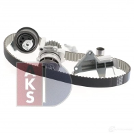 Комплект ремня грм с водяным насосом AKS DASIS 7IP 5B 570287n 1437273580 - Изображение 11