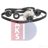 Комплект ремня грм с водяным насосом AKS DASIS HOE 5OHU 1437273583 570298n - Изображение 8