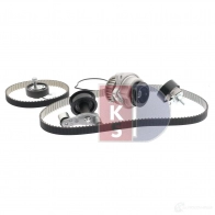 Комплект ремня грм с водяным насосом AKS DASIS 570285n 1LG Q1H9 1437273588 - Изображение 9