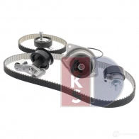 Комплект ремня грм с водяным насосом AKS DASIS 570285n 1LG Q1H9 1437273588 - Изображение 11