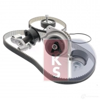 Комплект ремня грм с водяным насосом AKS DASIS 570285n 1LG Q1H9 1437273588 - Изображение 12