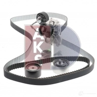 Комплект ремня грм с водяным насосом AKS DASIS 570337n 9R7H F0 1437273385 - Изображение 5