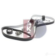 Комплект ремня грм с водяным насосом AKS DASIS 570337n 9R7H F0 1437273385 - Изображение 7