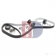 Комплект ремня грм с водяным насосом AKS DASIS 570337n 9R7H F0 1437273385 - Изображение 8