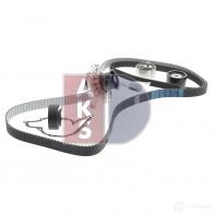 Комплект ремня грм с водяным насосом AKS DASIS 570337n 9R7H F0 1437273385 - Изображение 15