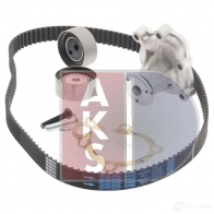 Комплект ремня грм с водяным насосом AKS DASIS 570364n EQXCT A 1437273395 - Изображение 4