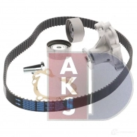 Комплект ремня грм с водяным насосом AKS DASIS 570364n EQXCT A 1437273395 - Изображение 5