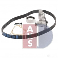 Комплект ремня грм с водяным насосом AKS DASIS 570364n EQXCT A 1437273395 - Изображение 6