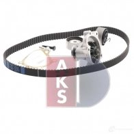 Комплект ремня грм с водяным насосом AKS DASIS 570364n EQXCT A 1437273395 - Изображение 7