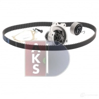 Комплект ремня грм с водяным насосом AKS DASIS 570364n EQXCT A 1437273395 - Изображение 8