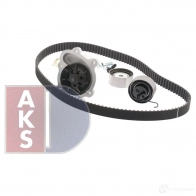 Комплект ремня грм с водяным насосом AKS DASIS 570364n EQXCT A 1437273395 - Изображение 11