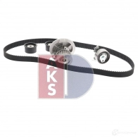 Комплект ремня грм с водяным насосом AKS DASIS 1437273721 570310n DWV6QG X - Изображение 11