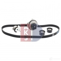 Комплект ремня грм с водяным насосом AKS DASIS 1437273721 570310n DWV6QG X - Изображение 18
